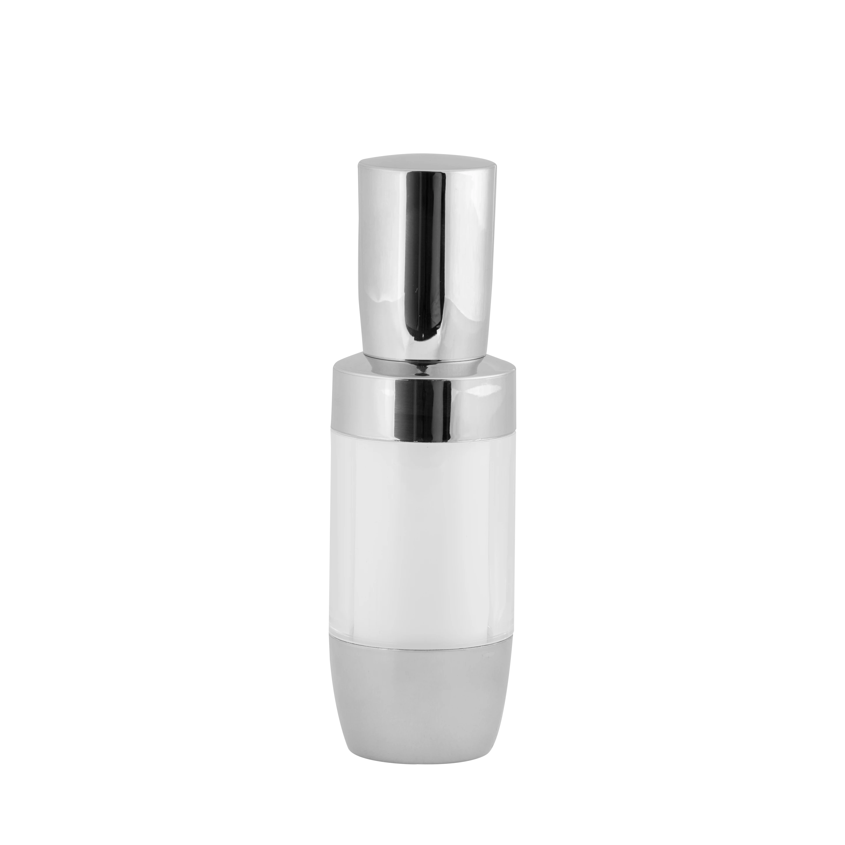 Frasco Pump Airless Versalhes Prata 30ml
