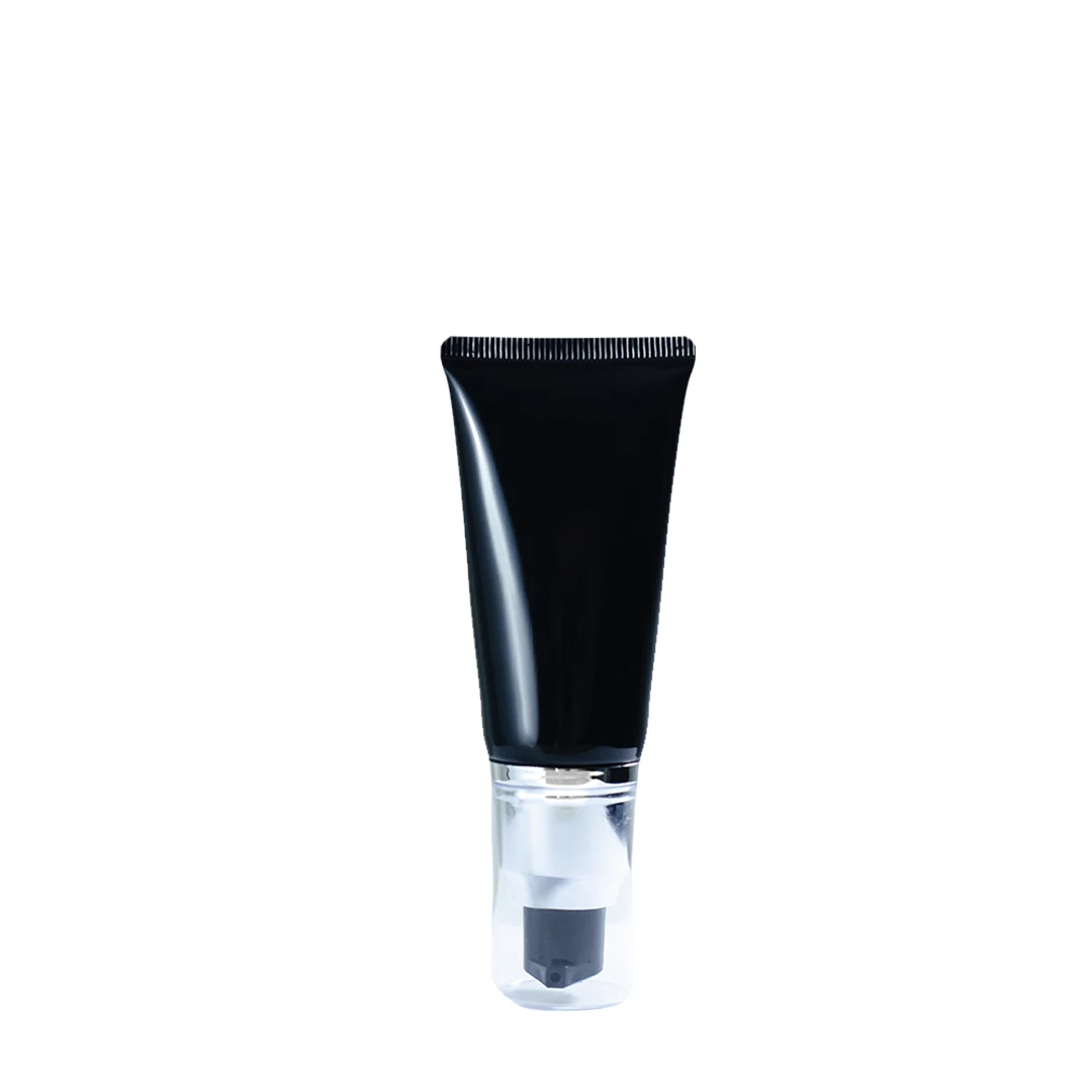 Bisnaga Preta Tube Pump Prata 30ml