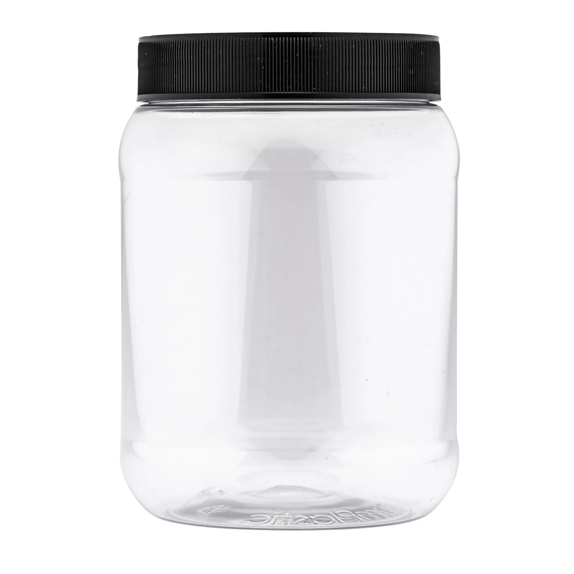 Pote Pet Boca Larga Cristal 1000ml
