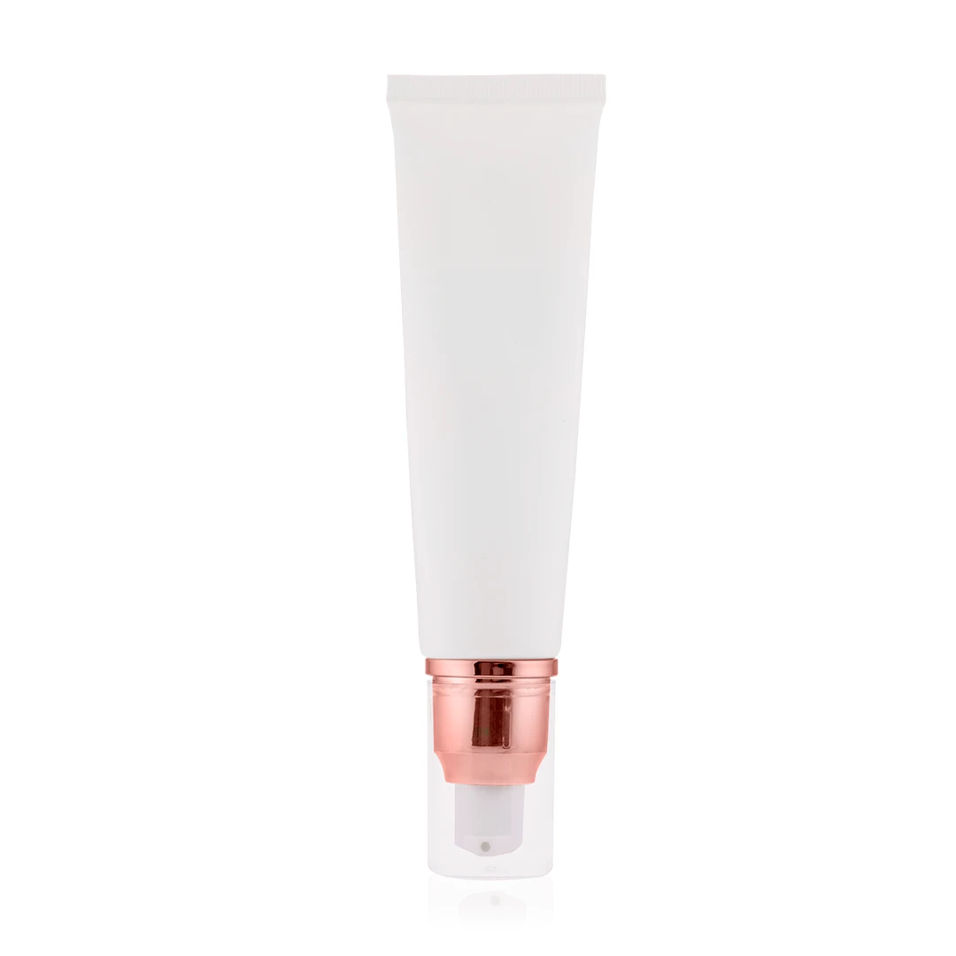 Bisnaga Branca Tube Pump Rosê 60ml