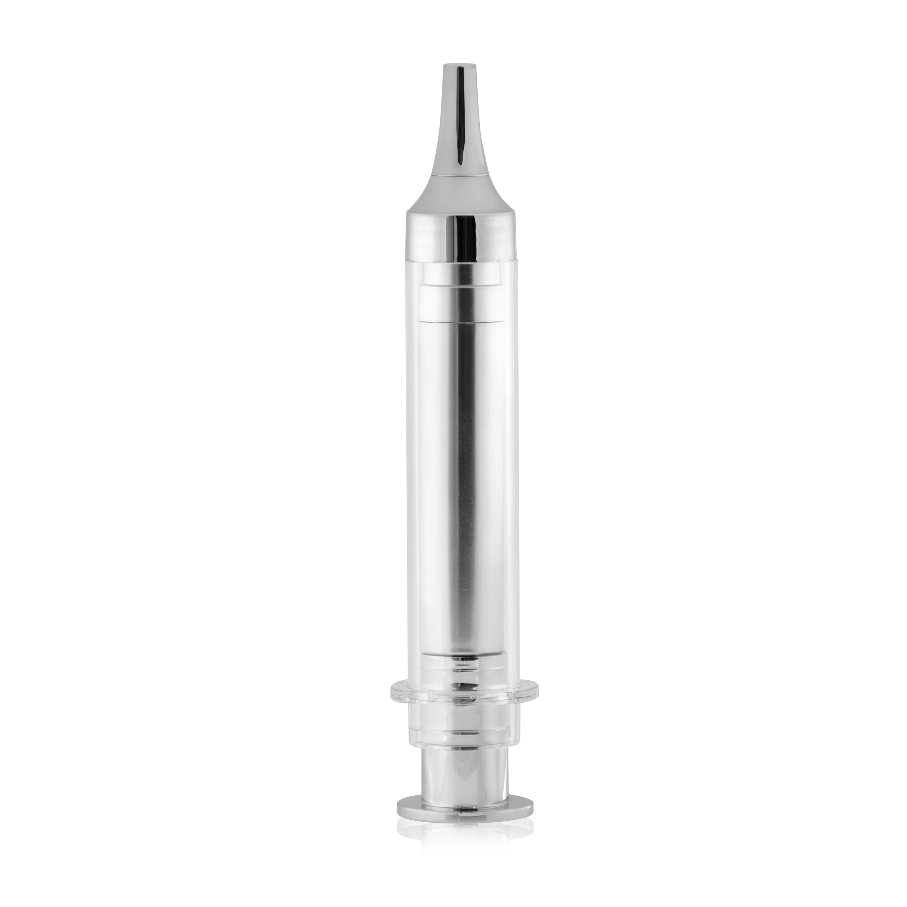 Seringa Cosmética Luxo Prata 10ml