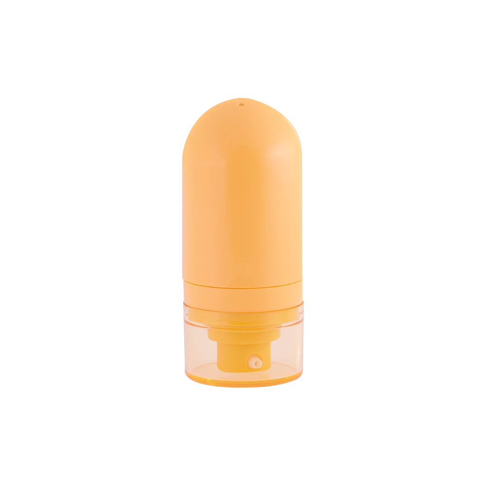 Frasco Pump Airless Candy Amarelo 30ml