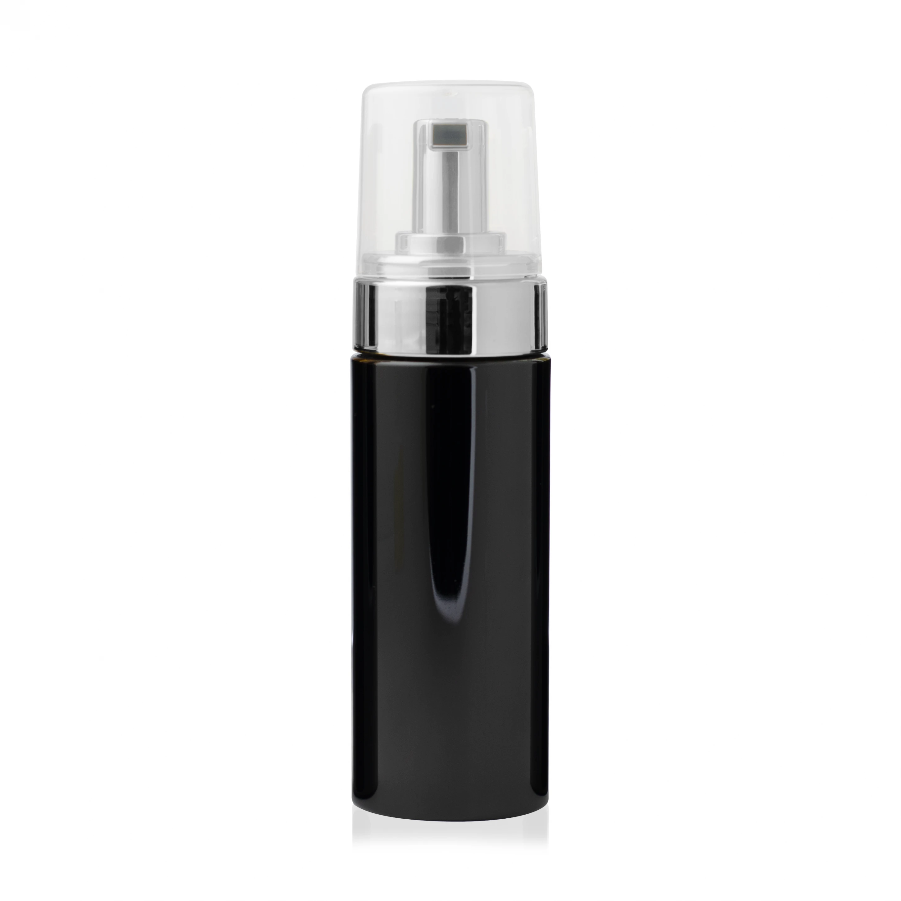 Espumador Preto com Válvula Prata 150ml