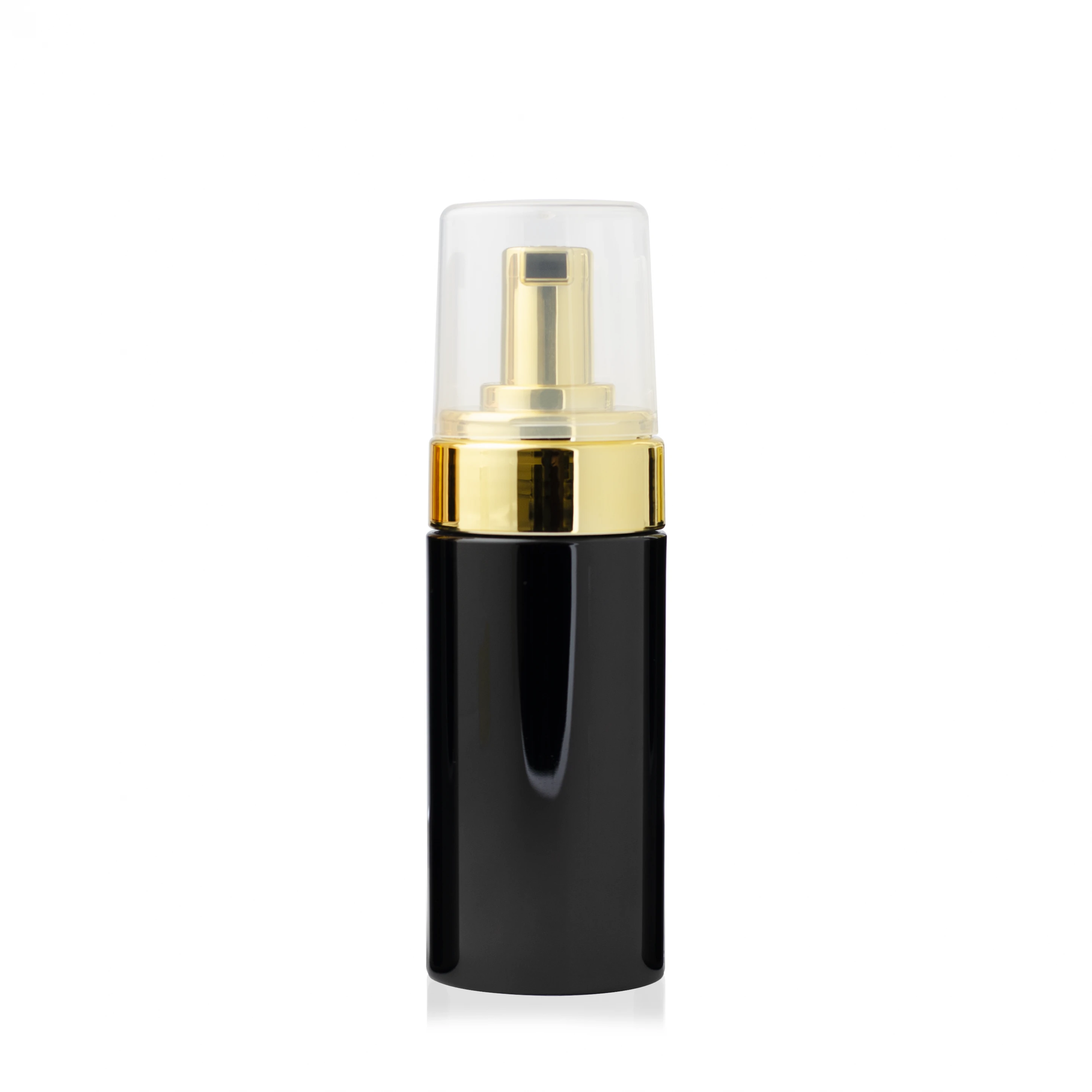 Espumador Preto com Válvula Dourada 100ml