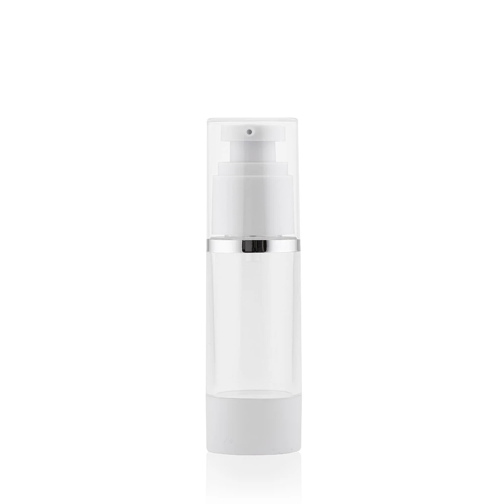 Frasco Airless Absolut Cristal e Prata 30ml