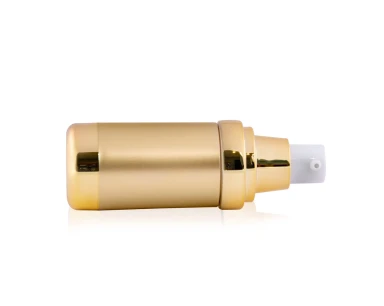 Frasco Airless Glam Dourado 30ml