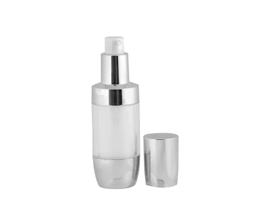 Frasco Pump Airless Versalhes Prata 30ml