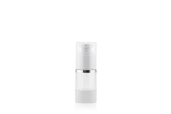 Frasco Airless Absolut Cristal e Prata 15ml
