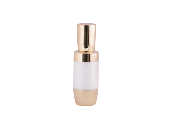 Frasco Pump Airless Versalhes Dourado 30ml