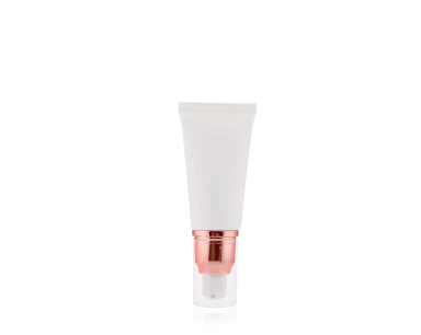 Bisnaga Branca Tube Pump Rosê 30ml