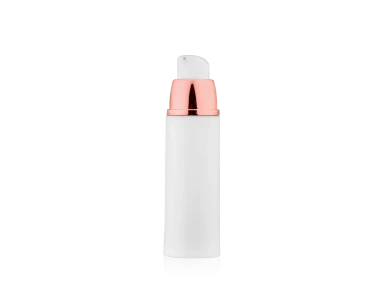 Frasco Airless PTG Branco com Rosê 30ml