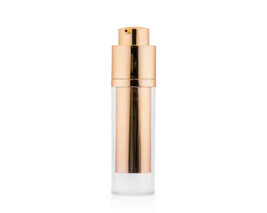Frasco Airless Lift Pump Dourado 30ml