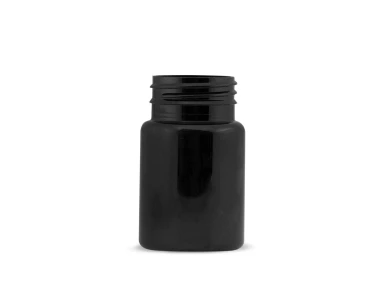 Pote Capsula PET Preto R80