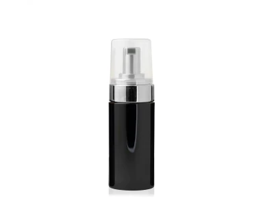Espumador Preto com Válvula Prata 100ml
