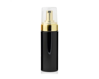 Espumador Preto com Válvula Dourada 150ml